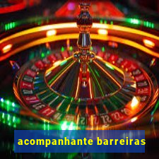 acompanhante barreiras